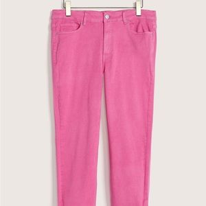 1948 Fit Cropped Denim Jeans, Coloured Wash - d/C JEANS size 20